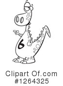 Dinosaur Clipart #1264325 by toonaday