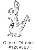 Dinosaur Clipart #1264328 by toonaday