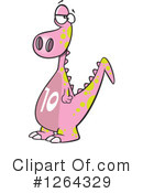 Dinosaur Clipart #1264329 by toonaday