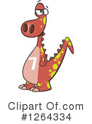 Dinosaur Clipart #1264334 by toonaday