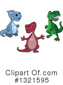 Dinosaur Clipart #1321595 by Vector Tradition SM