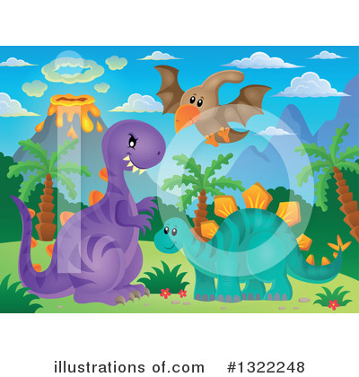 Brontosaurus Clipart #1322248 by visekart