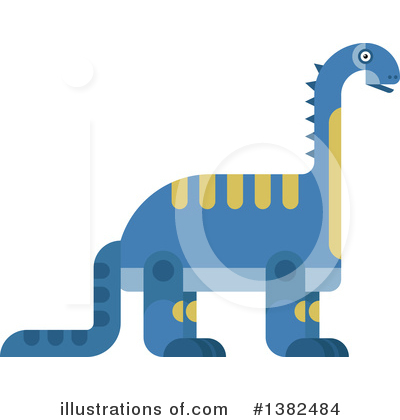 Royalty-Free (RF) Dinosaur Clipart Illustration by Vector Tradition SM - Stock Sample #1382484