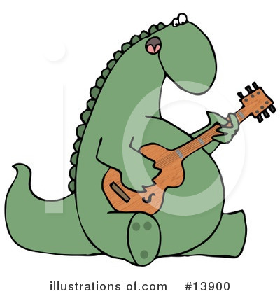Royalty-Free (RF) Dinosaur Clipart Illustration by djart - Stock Sample #13900