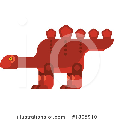 Royalty-Free (RF) Dinosaur Clipart Illustration by Vector Tradition SM - Stock Sample #1395910