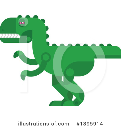 Royalty-Free (RF) Dinosaur Clipart Illustration by Vector Tradition SM - Stock Sample #1395914