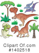 Dinosaur Clipart #1402518 by visekart