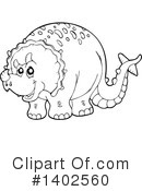 Dinosaur Clipart #1402560 by visekart