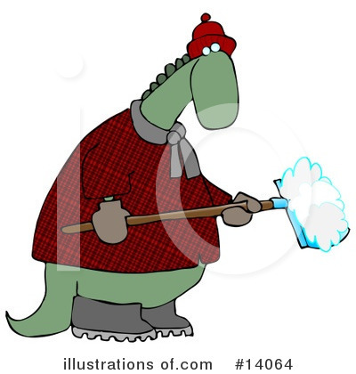 Royalty-Free (RF) Dinosaur Clipart Illustration by djart - Stock Sample #14064
