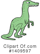Dinosaur Clipart #1409597 by lineartestpilot