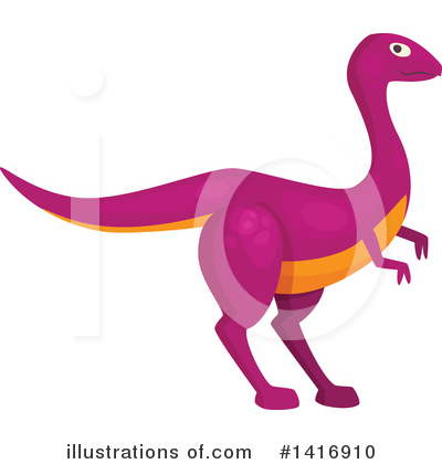 Royalty-Free (RF) Dinosaur Clipart Illustration by Vector Tradition SM - Stock Sample #1416910