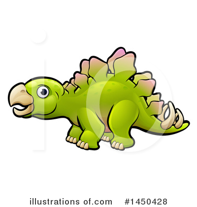 Stegosaur Clipart #1450428 by AtStockIllustration