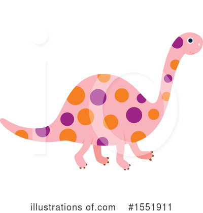 Royalty-Free (RF) Dinosaur Clipart Illustration by Cherie Reve - Stock Sample #1551911