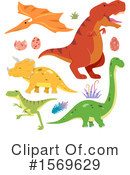Dinosaur Clipart #1569629 by BNP Design Studio