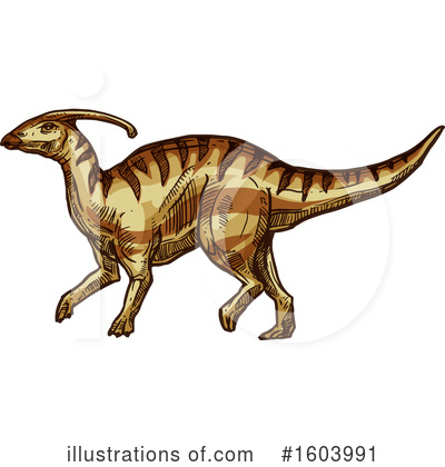 Royalty-Free (RF) Dinosaur Clipart Illustration by Vector Tradition SM - Stock Sample #1603991