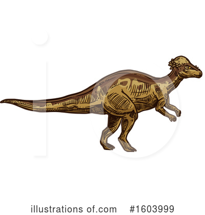 Royalty-Free (RF) Dinosaur Clipart Illustration by Vector Tradition SM - Stock Sample #1603999