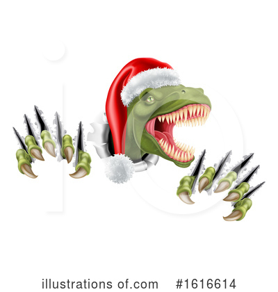 Royalty-Free (RF) Dinosaur Clipart Illustration by AtStockIllustration - Stock Sample #1616614