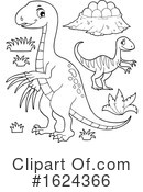 Dinosaur Clipart #1624366 by visekart