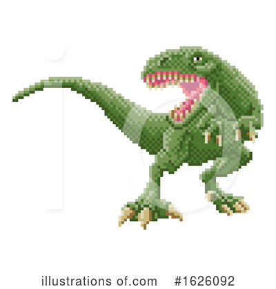Royalty-Free (RF) Dinosaur Clipart Illustration by AtStockIllustration - Stock Sample #1626092