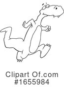 Dinosaur Clipart #1655984 by Johnny Sajem