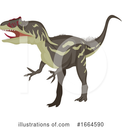 Royalty-Free (RF) Dinosaur Clipart Illustration by Morphart Creations - Stock Sample #1664590
