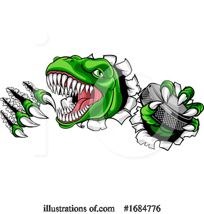 Royalty-Free (RF) Dinosaur Clipart Illustration by AtStockIllustration - Stock Sample #1684776