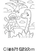 Dinosaur Clipart #1715297 by visekart