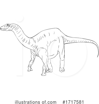 Royalty-Free (RF) Dinosaur Clipart Illustration by AtStockIllustration - Stock Sample #1717581