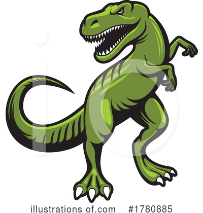 Tyrannosaurus Rex Clipart #1780885 by Vector Tradition SM