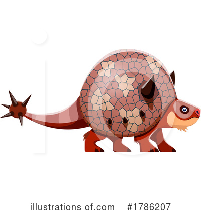 Royalty-Free (RF) Dinosaur Clipart Illustration by Vector Tradition SM - Stock Sample #1786207