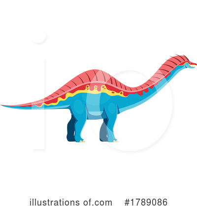 Royalty-Free (RF) Dinosaur Clipart Illustration by Vector Tradition SM - Stock Sample #1789086