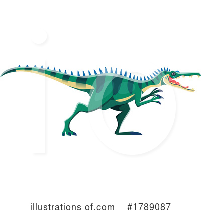 Royalty-Free (RF) Dinosaur Clipart Illustration by Vector Tradition SM - Stock Sample #1789087