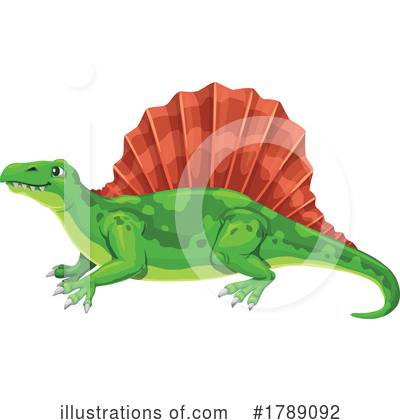 Royalty-Free (RF) Dinosaur Clipart Illustration by Vector Tradition SM - Stock Sample #1789092