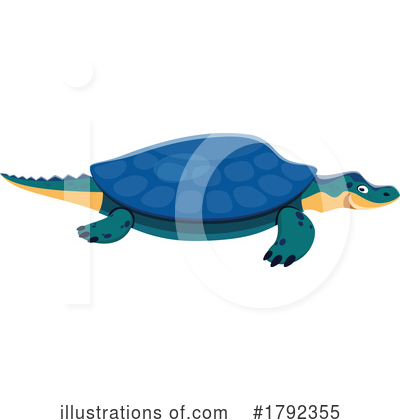 Turtle Clipart #1792355 by Vector Tradition SM
