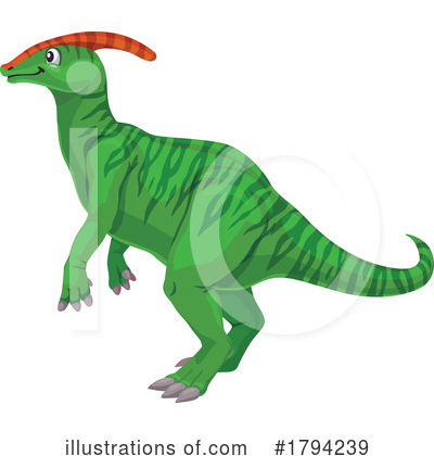 Royalty-Free (RF) Dinosaur Clipart Illustration by Vector Tradition SM - Stock Sample #1794239