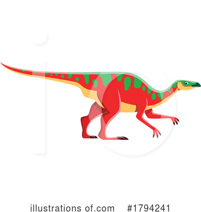 Royalty-Free (RF) Dinosaur Clipart Illustration by Vector Tradition SM - Stock Sample #1794241