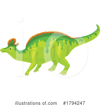 Royalty-Free (RF) Dinosaur Clipart Illustration by Vector Tradition SM - Stock Sample #1794247
