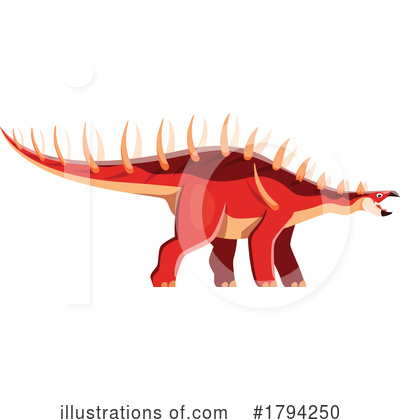 Royalty-Free (RF) Dinosaur Clipart Illustration by Vector Tradition SM - Stock Sample #1794250
