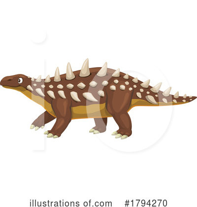 Royalty-Free (RF) Dinosaur Clipart Illustration by Vector Tradition SM - Stock Sample #1794270