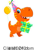 Dinosaur Clipart #1802401 by Hit Toon