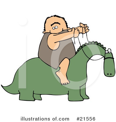 Royalty-Free (RF) Dinosaur Clipart Illustration by djart - Stock Sample #21556