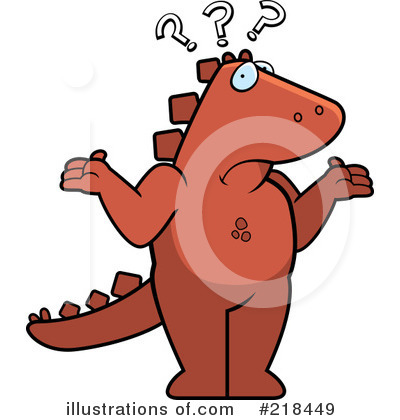 Royalty-Free (RF) Dinosaur Clipart Illustration by Cory Thoman - Stock Sample #218449