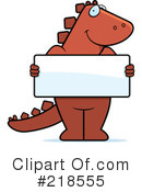 Dinosaur Clipart #218555 by Cory Thoman