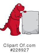 Dinosaur Clipart #228927 by Cory Thoman