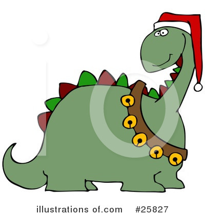 Royalty-Free (RF) Dinosaur Clipart Illustration by djart - Stock Sample #25827