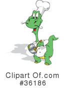 Dinosaur Clipart #36186 by Dennis Holmes Designs