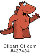 Dinosaur Clipart #437434 by Cory Thoman