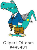 Dinosaur Clipart #443431 by toonaday