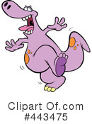 Dinosaur Clipart #443475 by toonaday