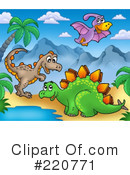 Dinosaurs Clipart #220771 by visekart